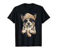 Australian Cattle Dog Beanie and Iced Coffee T-Shirt