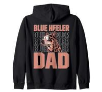 Australian Cattle Dog Blue Heeler Zip Hoodie