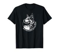 Australian Cattle Dog Portrait Heeler Working Herding Dogs T-Shirt