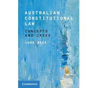 Australian Constitutional Law: Concepts and Cases
