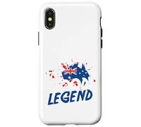 Australian Famous Aussie Statement Bloody Legend Australia Case for iPhone X/XS