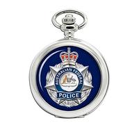 Australian Federal Police Full Hunter Pocket Watch