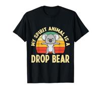 Australian Feral Koala, Spirit Animal Drop Bear T-Shirt