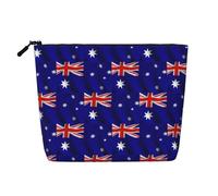 Australian Flag A Versatile Travel Makeup Bag, Ideal for Daily Routines and Business Journeys