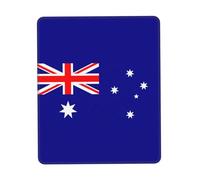 Australian Flag Desk Pad, Washable for Office/Gaming/Writing, Rubber Base, Polyester Surface