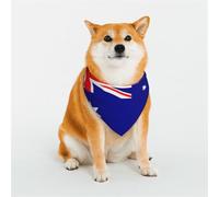 Australian Flag Dog Bandana for Small Medium Large Dogs, Cat Dogs Kerchief Triangle Bibs Scarf for Girl Or Boy