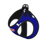 Australian Flag Dog Harness - Breathable, Reflective, And Adjustable Pet Vest, Suitable For Small Cats And Dogs