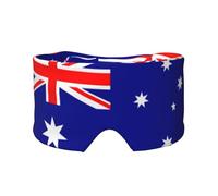 Australian Flag Double-Sided Printed Eye mask, Soft and Light-Blocking, Suitable for Travel and Home