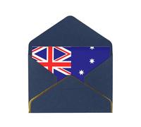 Australian Flag Greetings Romantic Card With Envelopes, Send To A Close Friend,Phnom Penh Pearl Paper Greeting Card