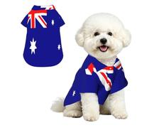 Australian flag Hawaiian Dog Shirt Pet Clothes for Small Dogs Cats