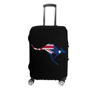 Australian Flag Kangaroo Luggage Cover Travel Suitcase Protector Anti-Scratch Suitcase Cover XL