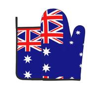 Australian flag Kitchen Oven Glove High Heat Resistant and insulation pads.