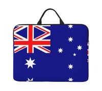 Australian Flag Laptop Bag 14 in Durable Computer Carrying Case for Most Laptops and Ipads Shock Resistant Slim Sleeve