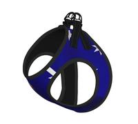 Australian Flag Print Adjustable Reflective Harness Leash Set For Cats, Dogs And Small Pets, Soft Breathable Mesh Walking Vest With Escape-Proof Lead