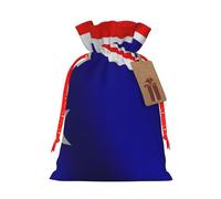 Australian Flag Print Drawstring Gift Bags,For Holiday Season,Birthdays,Anniversaries And Any Special Occasion