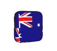 Australian Flag Print Multifunctional Storage Bag Pad Bag Skin-Friendly Period Pouch Reusable Tampon Bag for Female