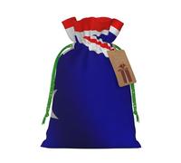 Australian Flag Print Stylish Drawstring Pouches,Reusable Drawstring Gift Bags,Perfect For Holiday And Party