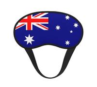 Australian Flag Printed Eye mask, for Sleeping, Light-Blocking, Soft and Comfortable, Elastic Band