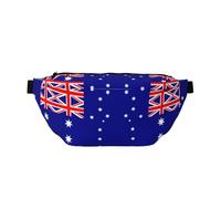 Australian flag Prints Adjustable running waist bag crossbody bag lightweight and comfortable suitable for fitness jogging travel