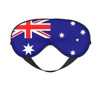 Australian Flag Sleep Eye Mask Comfortable Eyes Hade for Sleeping,Light Blocking Sleep Mask with Adjustable Strap