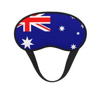 Australian Flag Sleep Mask, Soft and Breathable Eye Mask, Elastic Band Design Suitable for Travel and Camping.