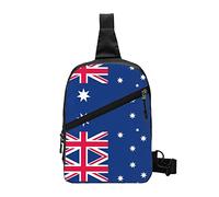 Australian Flag Sling Backpack Foldable Chest Bag Crossbody Shoulder Daypack