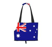 Australian flag Small pet carrier suitable for shopping malls airplanes buses and subways