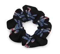 Australian Flag Swimming Australia Hair Scrunchies for Women Elastic Hair Bands Soft Hair Ties for Styling Gift Christmas Valentine's Day