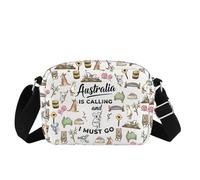 Australian Gift Australia Is Calling And I Must Go Bag Travel Lover Crossbody Bag, Australia is Cb, 0