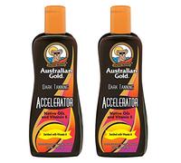 Australian Gold Dark Tanning Accelerator lotion 250ml X 2 BOTTLES