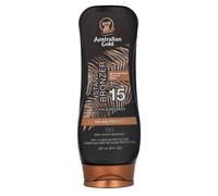 Australian Gold SUNSCREEN SPF15 lotion with bronzer 237 ml