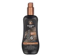 Australian Gold SUNSCREEN SPF6 spray gel with instant bronzer 237 ml