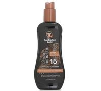 Australian Gold SPF 15 Spray Gel Sunscreen with Instant Bronzer 8 oz