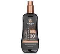 Australian Gold Spray Gel Sunscreen with Instant Bronzer SPF 30, 8 Ounce | Moisturize & Hydrate Skin | Broad Spectrum | Water Resistant | Non-Greasy |