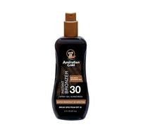 Australian Gold Spray Gel Sunscreen with Instant Bronzer SPF 30, 8 Ounce |