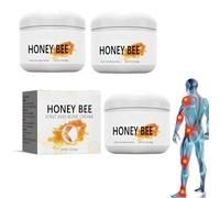 Australian Honey Bee Venom Pain and Bone Healing Cream, 3 Pieces Bee Venom Cream for Arthritis, Muscle Pain Relief Joint Relief Pain for Neck, Hand, Feet