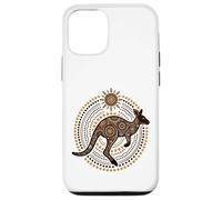 Australian Kangaroo Aboriginal Dot Art Case for iPhone 12/12 Pro