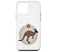 Australian Kangaroo Aboriginal Dot Art Case for iPhone 12 mini