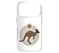 Australian Kangaroo Aboriginal Dot Art Case for iPhone 17 Pro