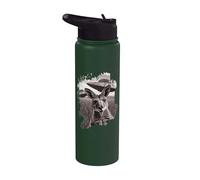 Australian Kangaroo Australia Day Straya Australia Stainless Steel Insulated Water Bottle