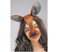 Australian Kangaroo Mask On Headband