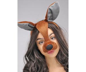 Australian Kangaroo Mask On Headband