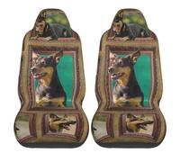 Australian Kelpie Car Seat Covers,Universal Auto Front Seats Protector Fits for Cars,SUV Sedan,Truck