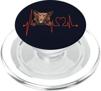 Australian Kelpie Dog Heartbeat EKG My Dogs Are My Cardio PopSockets PopGrip for MagSafe
