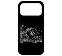 Australian Lungfish Line Art Ichthyology Design Case for iPhone 17 Pro Max