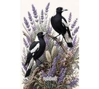 Australian Magpies & Lavender Notebook: Soft Lavender Writing Journal for Creativity & Notes