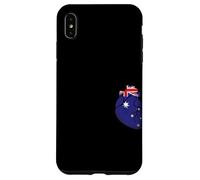 Australian National Flag Pocket Heart Australia Heritage Case for iPhone XS Max