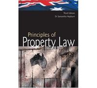 Australian Principles of Property Law