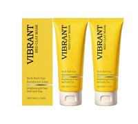 Australian Red Clay Face Mask, Natural Earth Tones Clay Mask, Organic Cleansing Clay Mask, Brightening & Clear, Smoother Skin, All Skin Types (1)