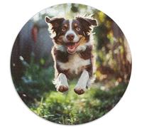 AUSTRALIAN SHEPHERD 1000 Piece Jigsaw Puzzle For Adults Challenging Game Stress Relief Puzzle Cultivate The Spirit of Teamwork for Family Decorations 1000pcs (67.5x67.5cm)
